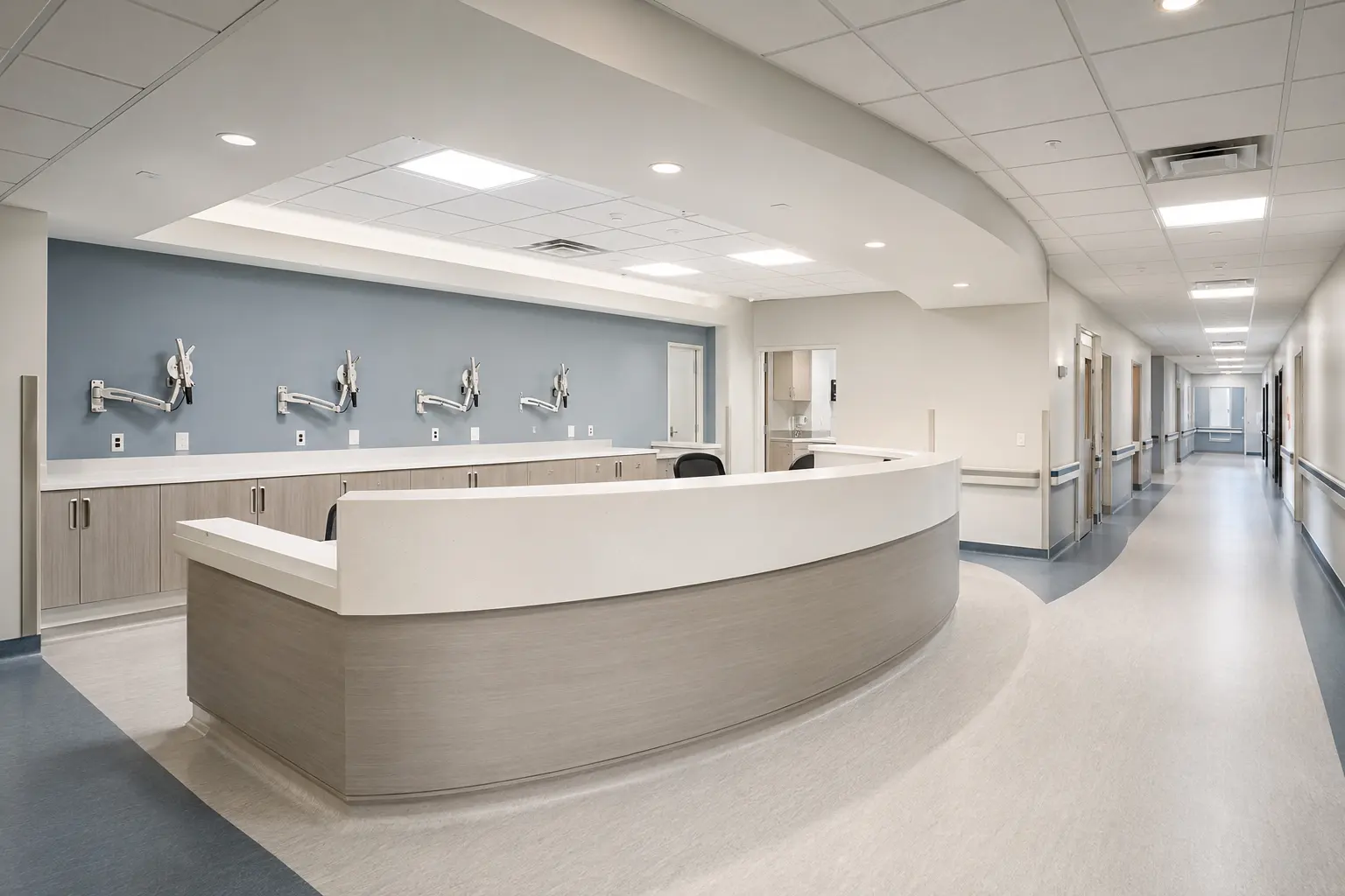 Hospital Renovation across Concord property by Ardenvale Construction
