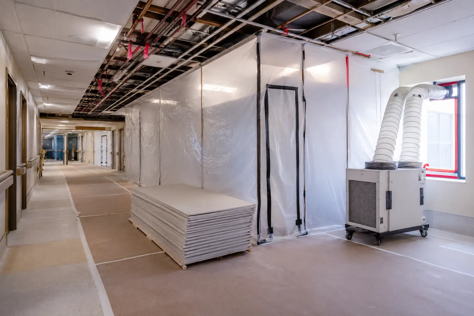 The Concord market for hospital renovation by Ardenvale Construction
