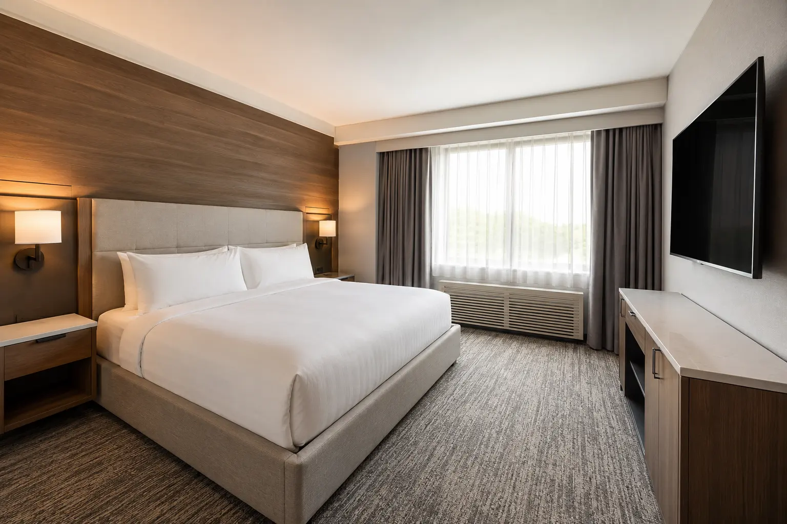 Hotel Renovation across Maple property by Ardenvale Construction
