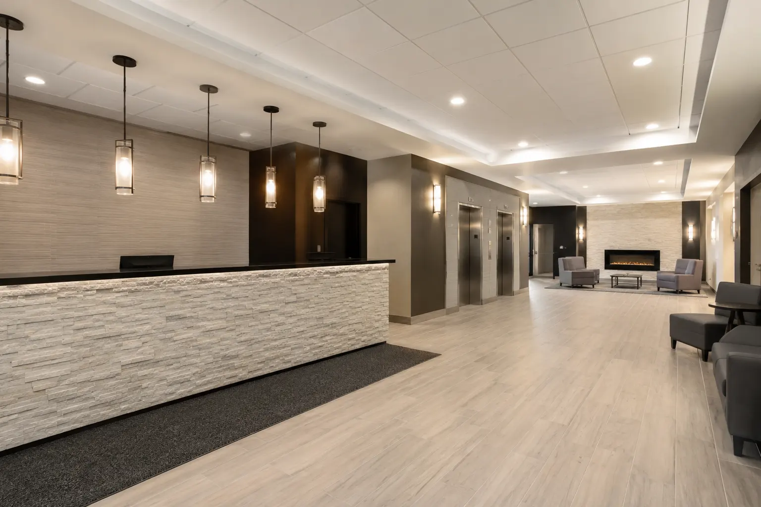 Where hotel renovation is needed in Maple by Ardenvale Construction