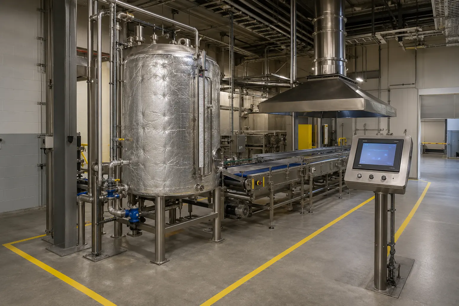 Industrial Plant Retrofit across Maple property by Ardenvale Construction
