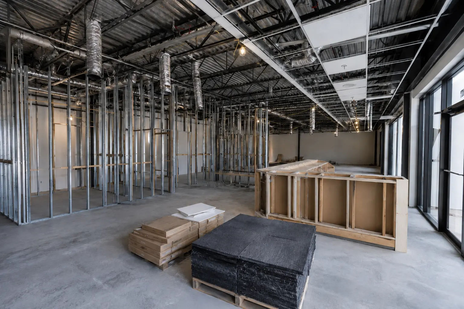 The Maple market for leasehold improvements by Ardenvale Construction
