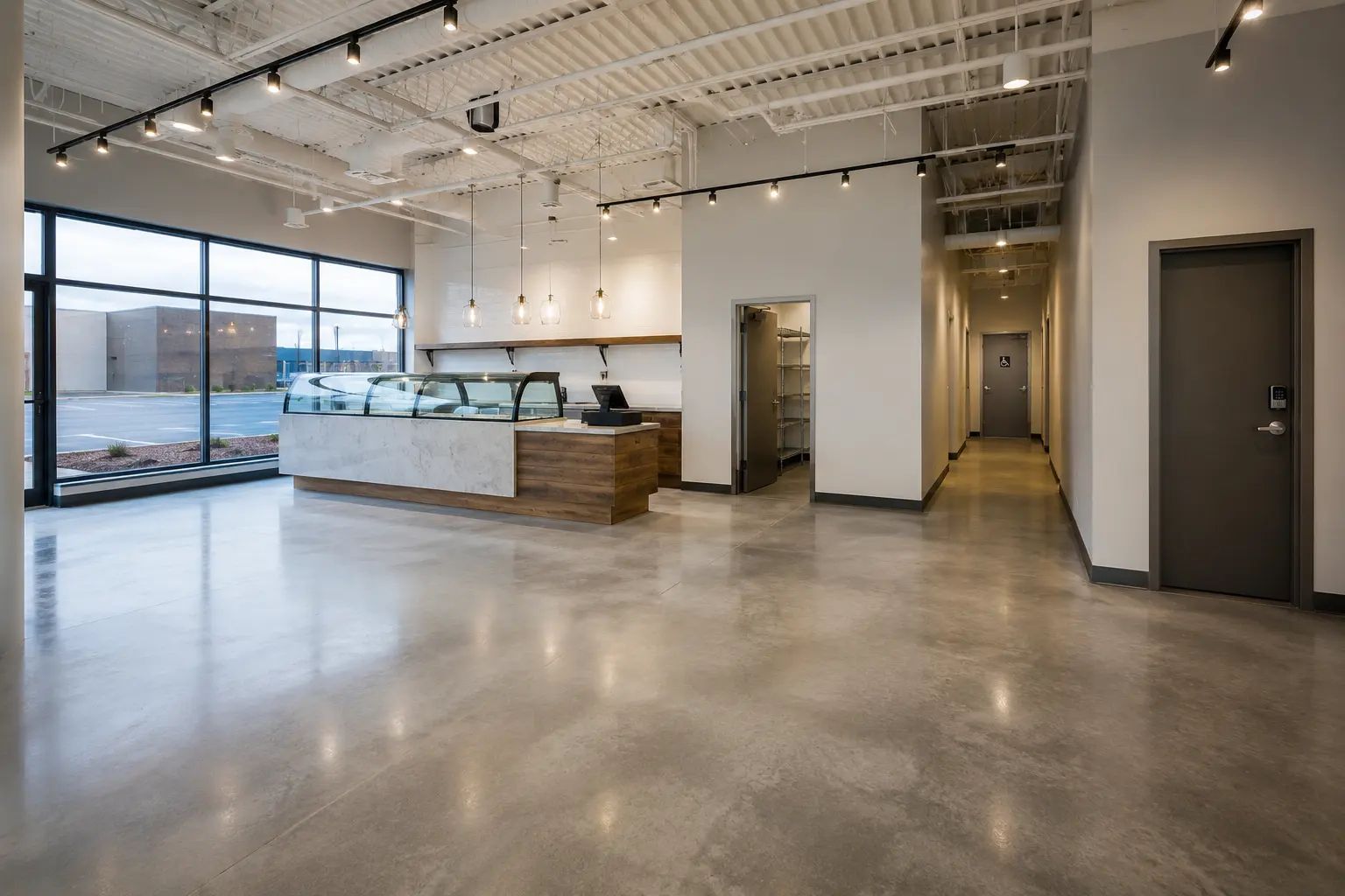 Low Rise Commercial Construction across Maple property by Ardenvale Construction