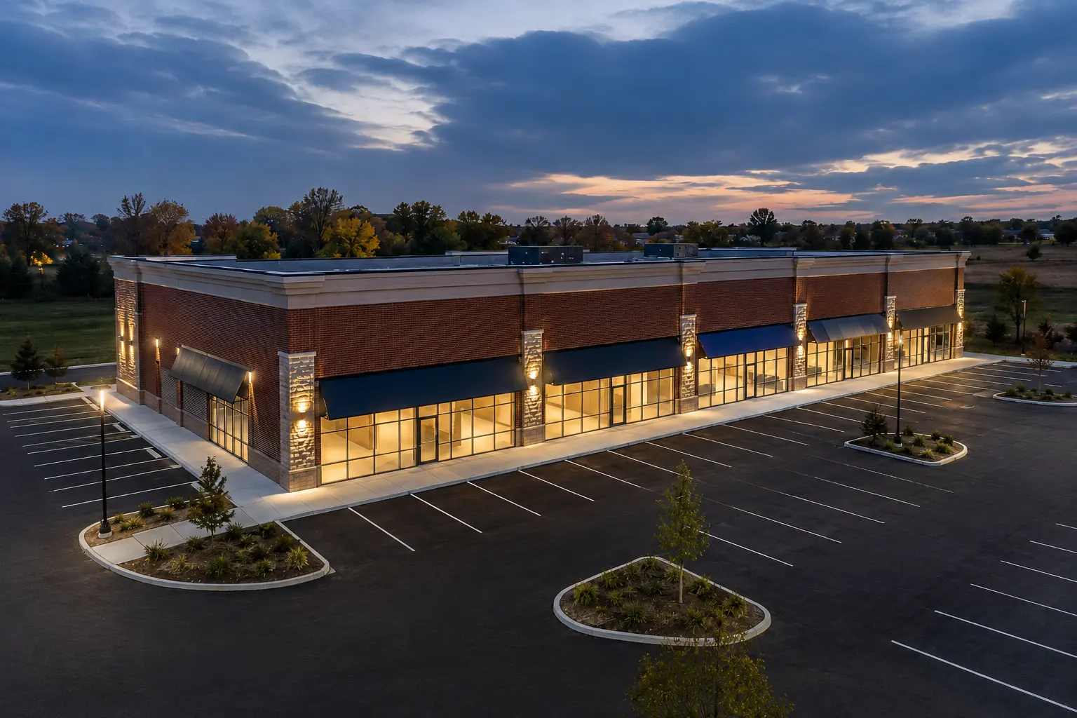 Where low rise commercial construction is needed in Maple by Ardenvale Construction