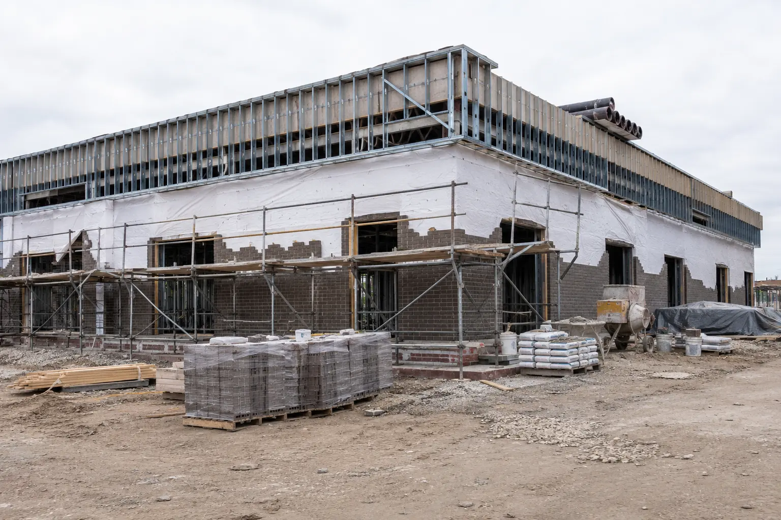 The Maple market for low rise commercial construction by Ardenvale Construction