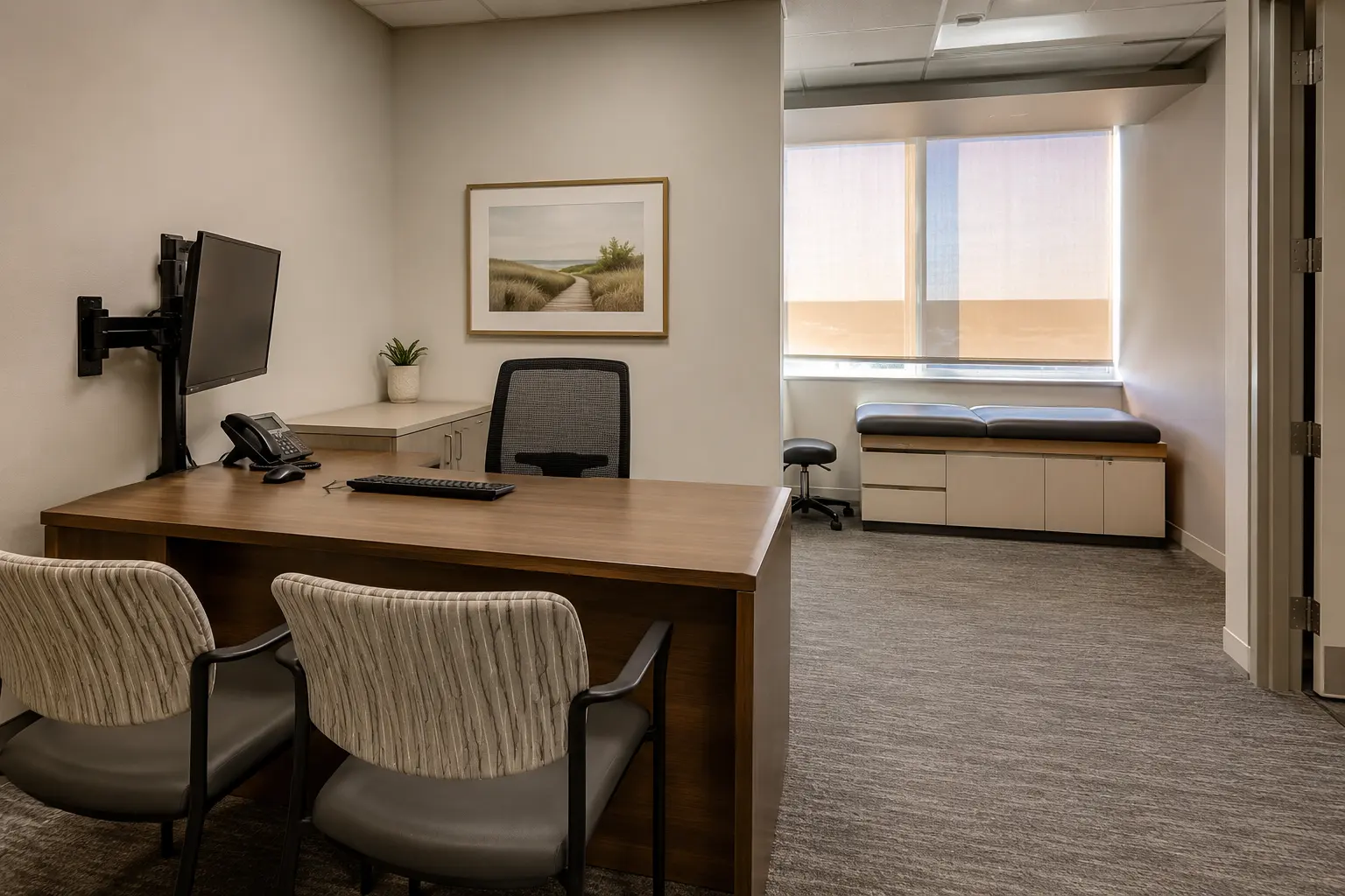 Medical Office Construction across Maple property by Ardenvale Construction