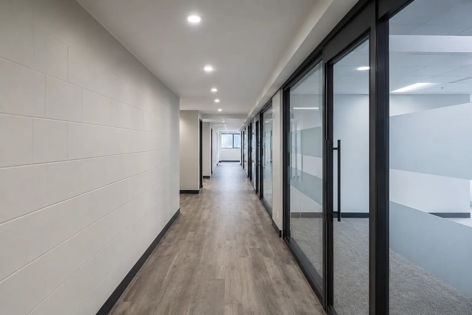 Medical Office Renovation in Markham being built and completed on site by Ardenvale Construction