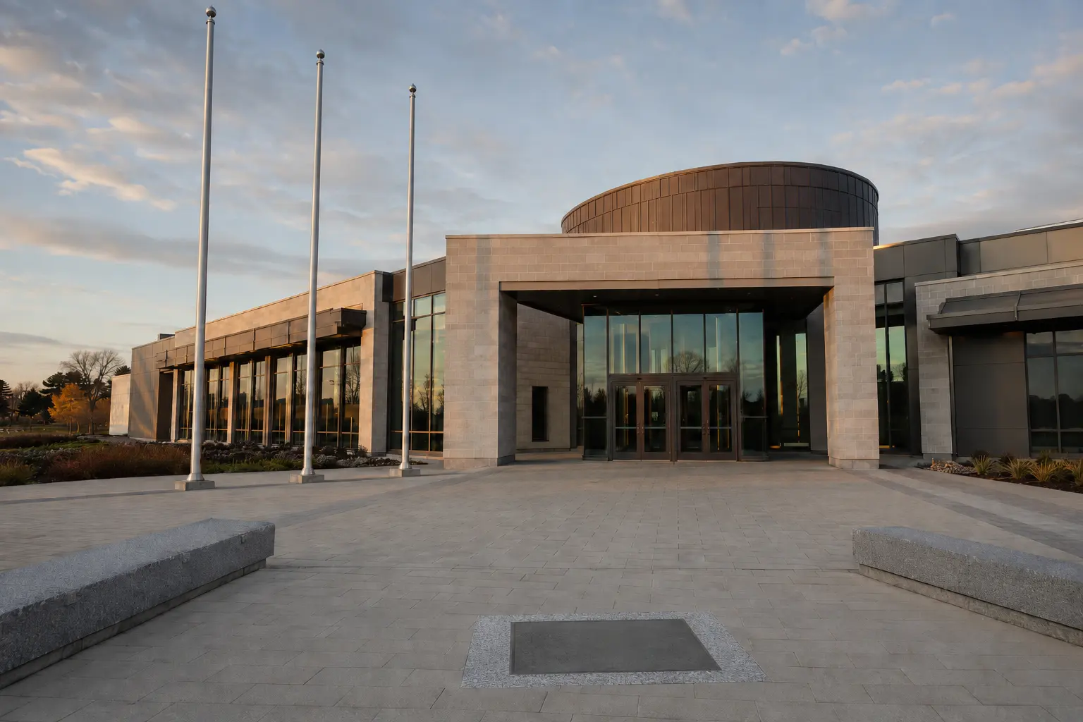 Completed Municipal Office Construction installation by Ardenvale Construction