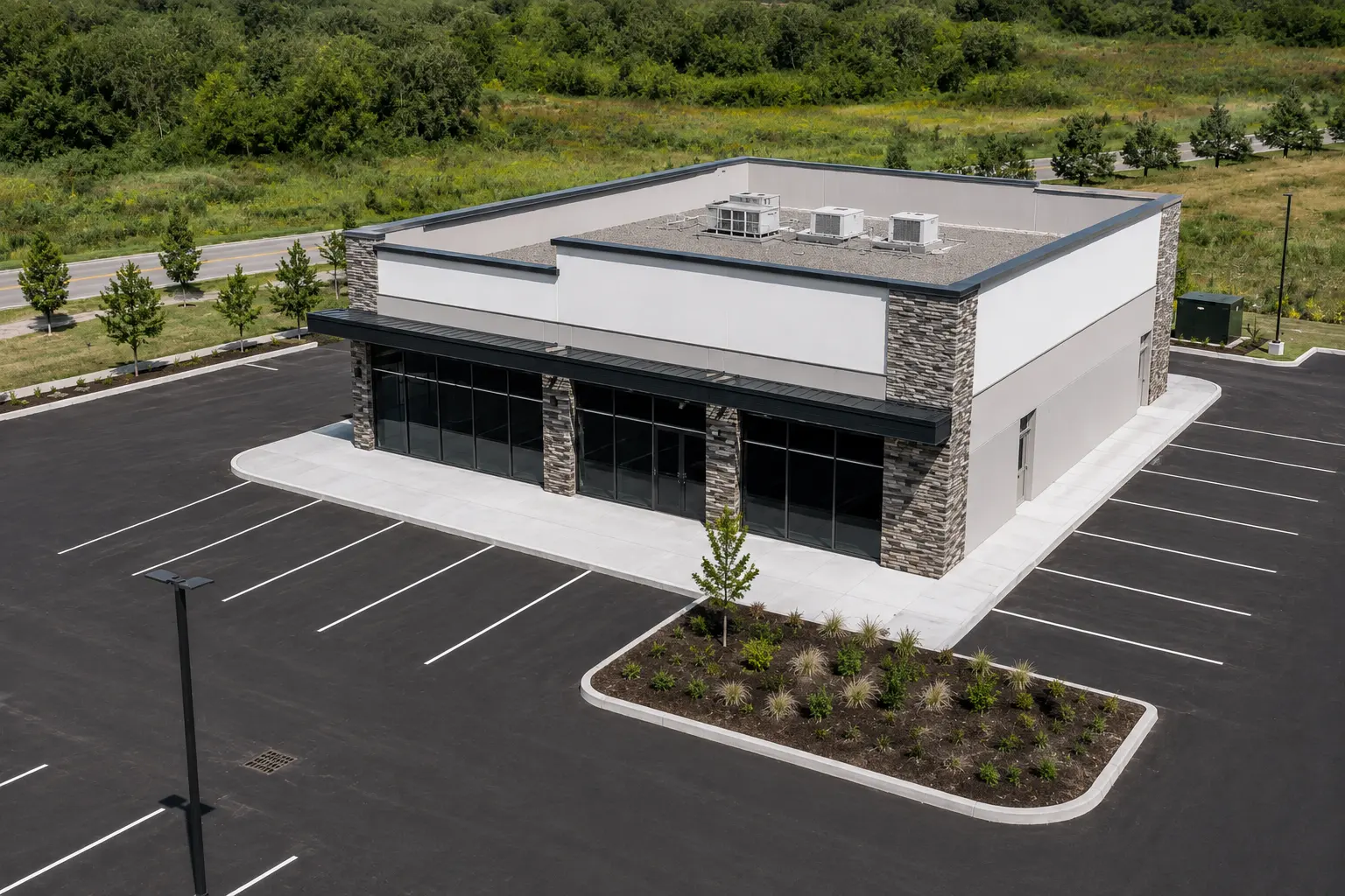 New Commercial Building Construction in Maple, Ontario, completed by Ardenvale Construction