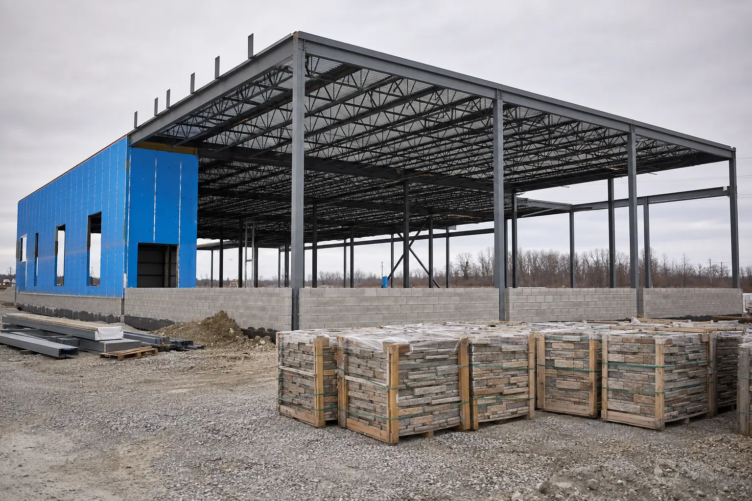 The Maple market for new commercial building construction by Ardenvale Construction