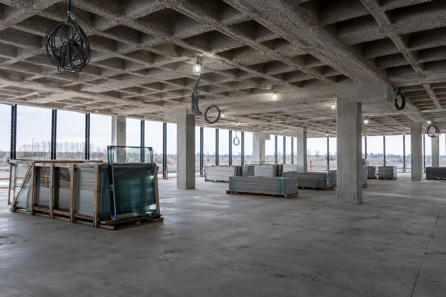 The Maple market for office building construction by Ardenvale Construction