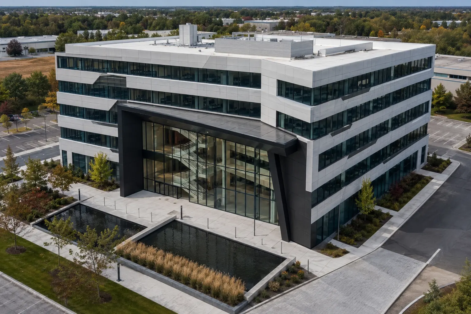 Office Headquarters Construction in Ajax, Ontario, completed by Ardenvale Construction