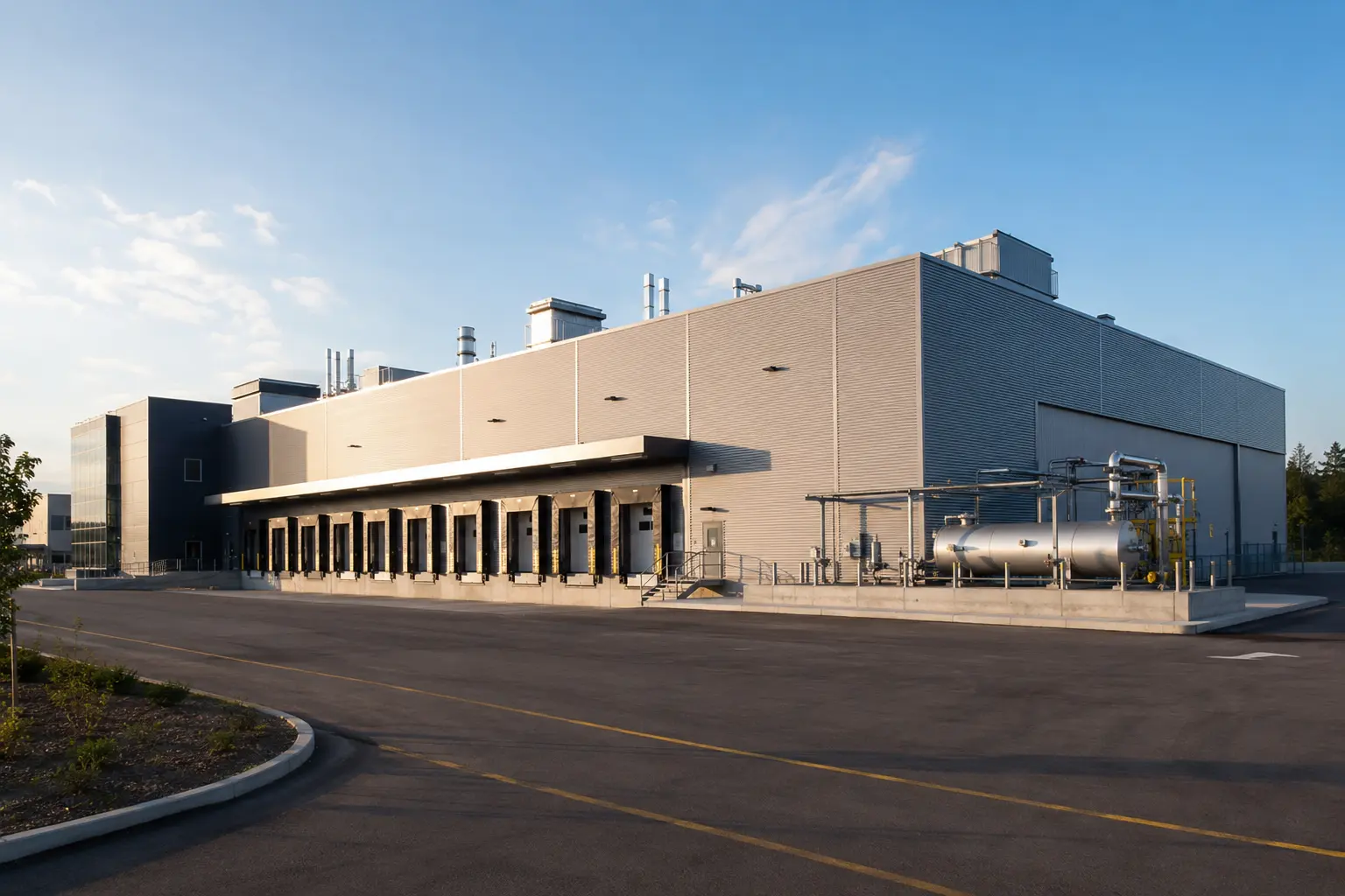 Completed Pharmaceutical Facility Construction installation by Ardenvale Construction