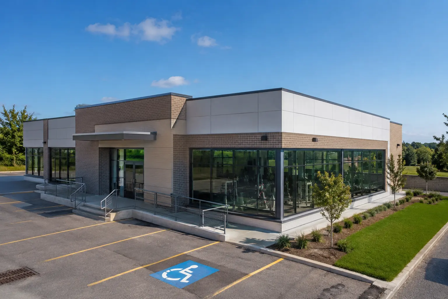 Physiotherapy Clinic Construction in Maple, Ontario, completed by Ardenvale Construction
