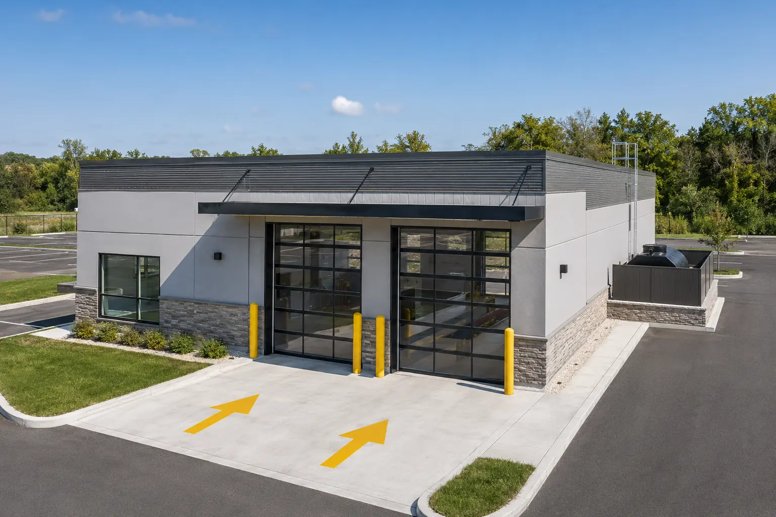 Quick-Lube Construction, completed by Ardenvale Construction