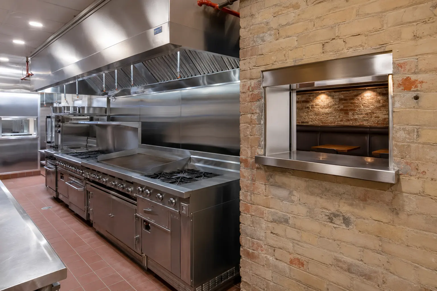 Restaurant Renovation across Maple property by Ardenvale Construction