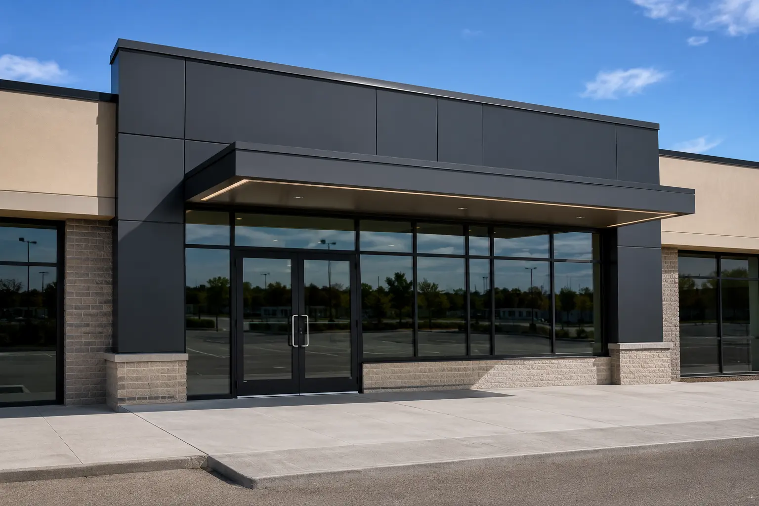 Retail Renovation in Richmond Hill, Ontario, completed by Ardenvale Construction