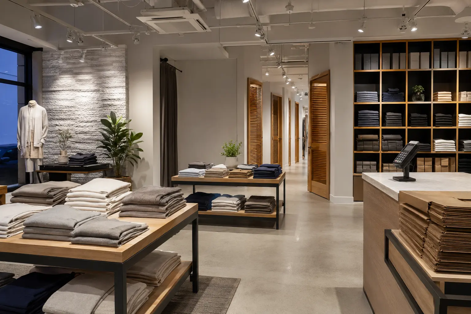 Retail Store Construction across Maple property by Ardenvale Construction