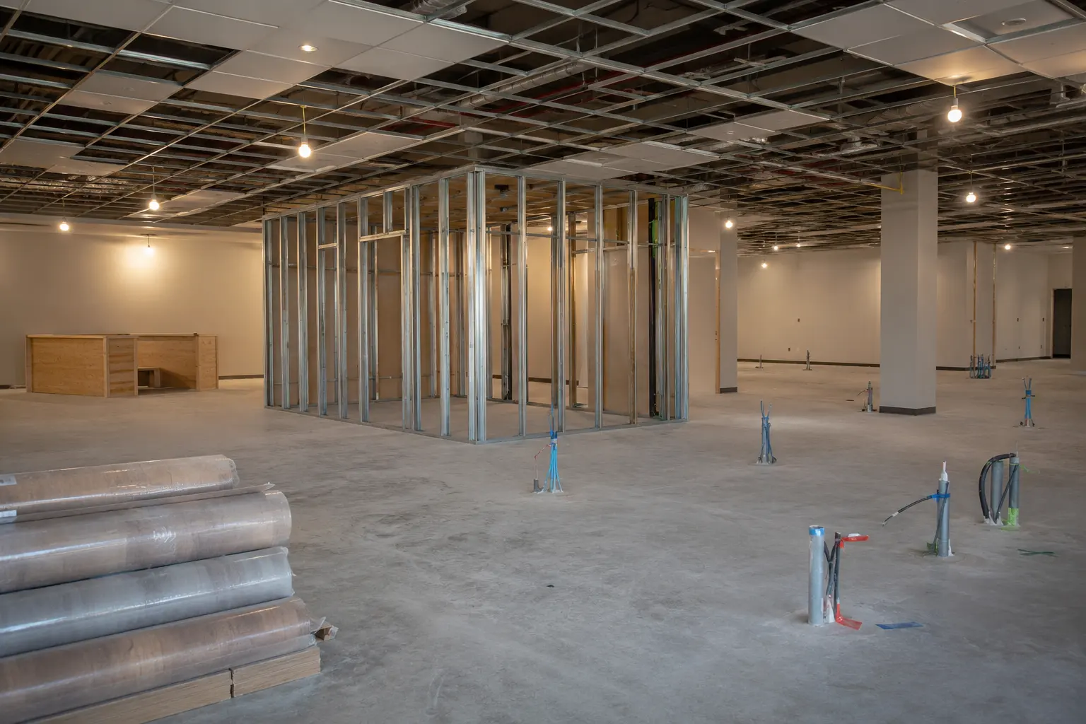 The Maple market for retail store construction by Ardenvale Construction