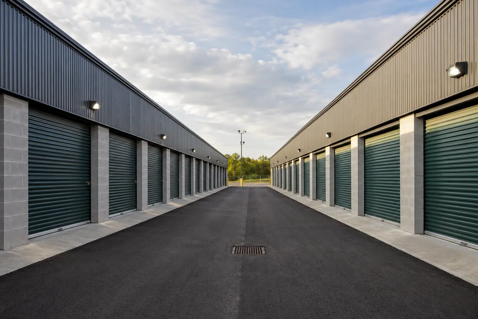 Self-Storage Facility Construction being built and completed on site by Ardenvale Construction