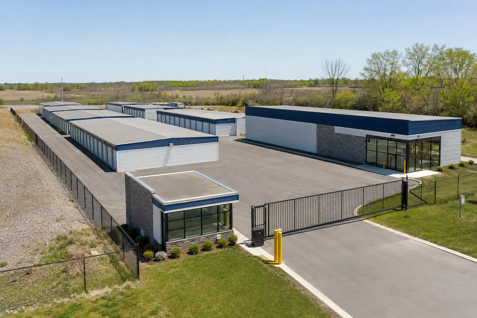 Self-Storage Facility Construction, completed by Ardenvale Construction
