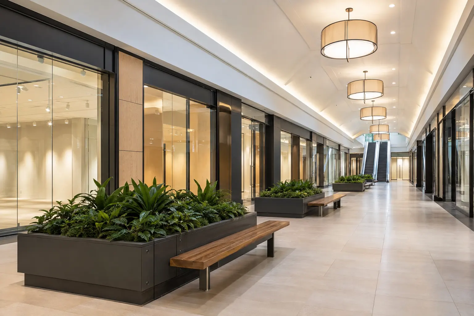 Shopping Mall Renovation across Maple property by Ardenvale Construction