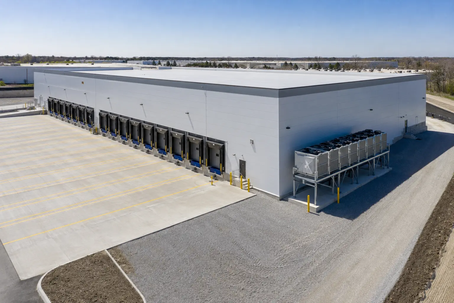 Temperature-Controlled Warehouse Construction, completed by Ardenvale Construction