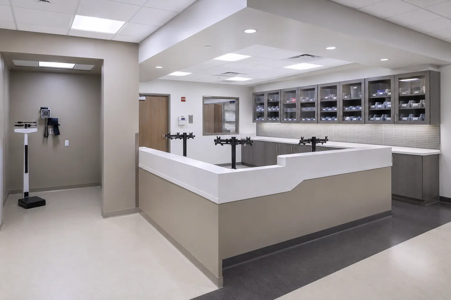 Completed Urgent Care Construction installation by Ardenvale Construction