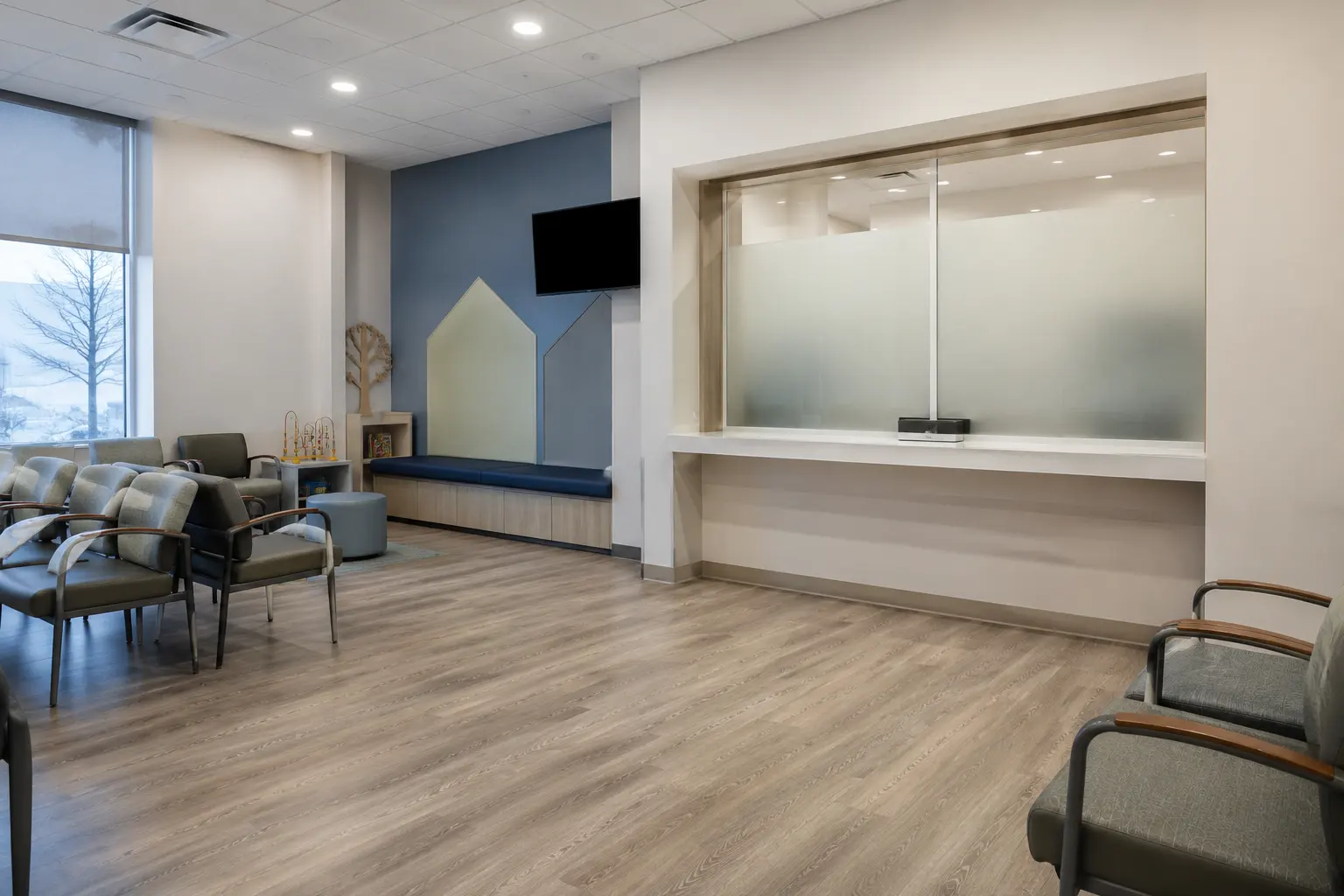 Urgent Care Construction being built and completed on site by Ardenvale Construction