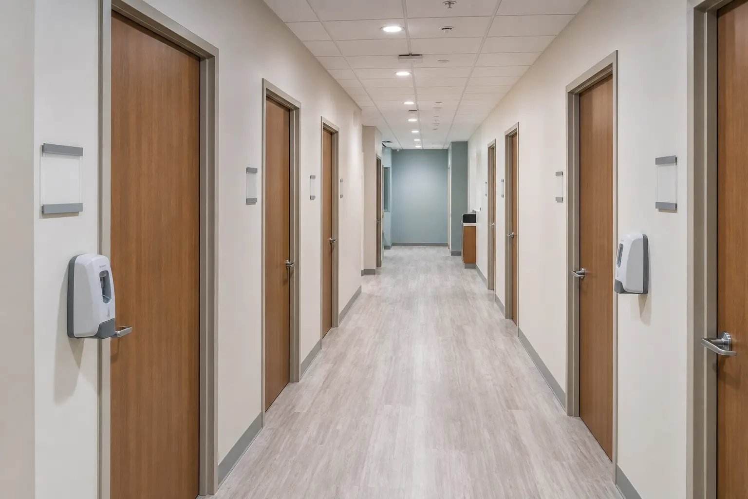Walk-In Clinic Construction being built and completed on site by Ardenvale Construction