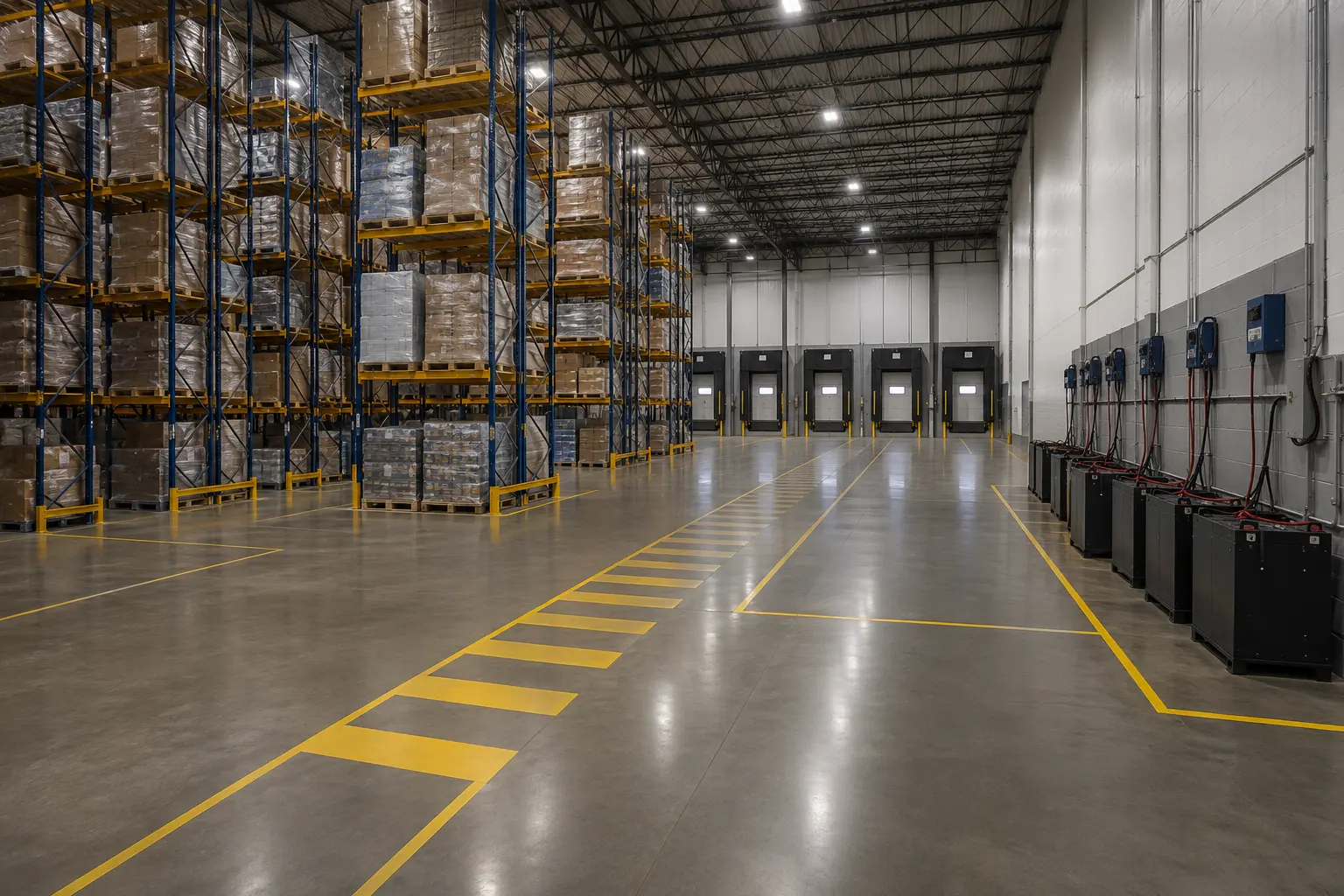 Warehouse Construction across Maple property by Ardenvale Construction